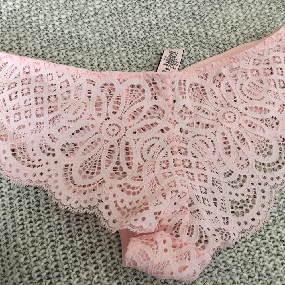NWT Baby Pink Lace Panty